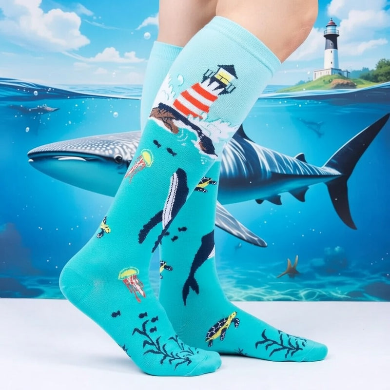 LIGHT UP MY LIFE KNEE HIGH SOCKS