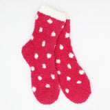 COZY WARM SOCKS SNUGGLE POLKA COZY WARM SOCKS