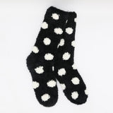 MIDNIGHT POLKA COZY WARM SOCKS