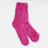 FUCHSIA SHINE COZY WARM SOCKS