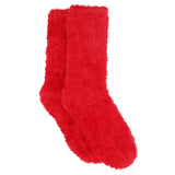 LUMINOUS SCARLET COZY WARM SOCKS