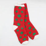 PEPPERMINT BURST COZY WARM SOCKS