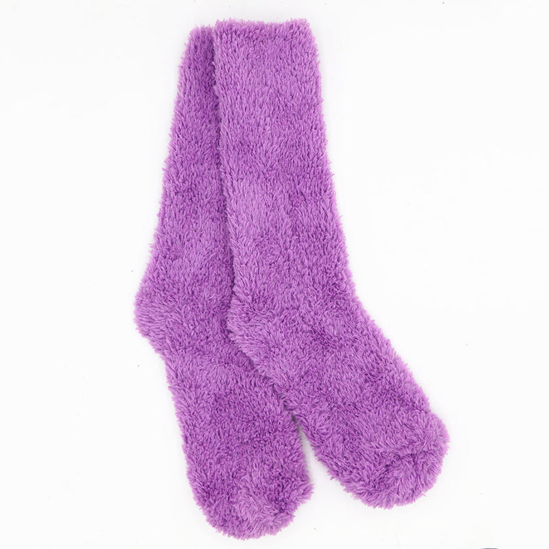 LILAC HAZE COZY WARM SOCKS