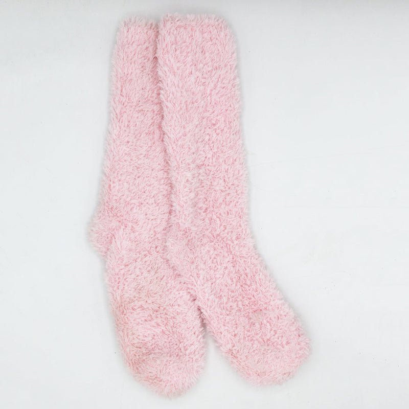 POWDER PINK COZY WARM SOCKS