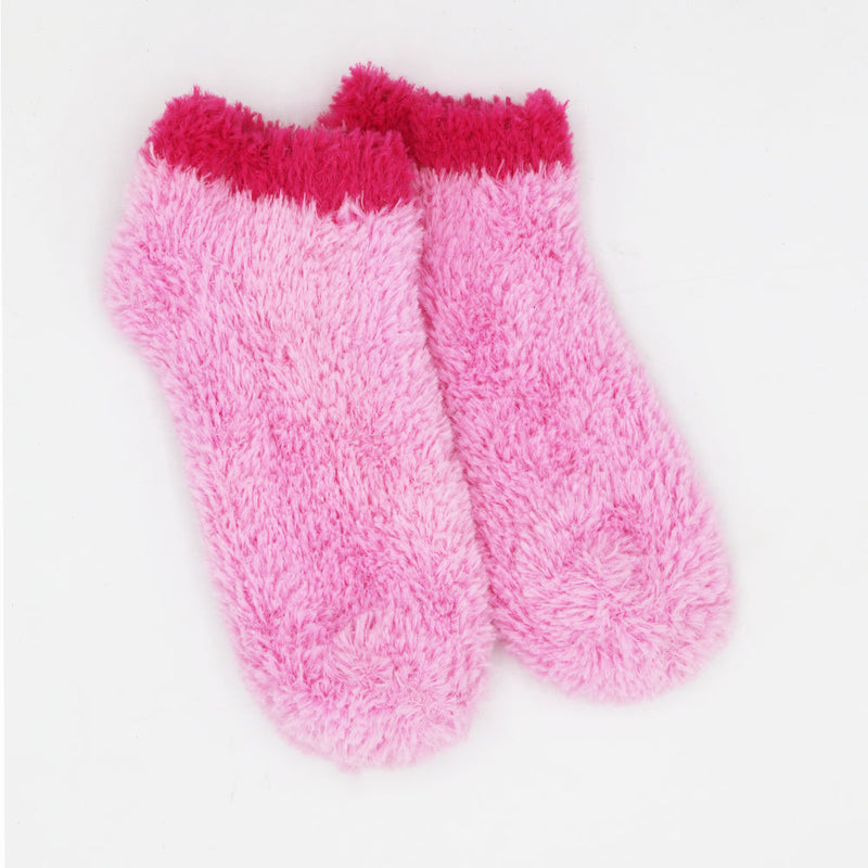 PETAL POP ANKLE COZY WARM ANKLE SOCKS