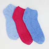 FLAMINGO PINK ANKLE COZY WARM ANKLE SOCKS BUNDLE