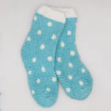 AQUA DOTS COZY WARM SOCKS