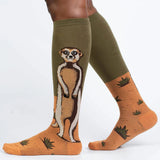 MEERKAT MANNER KNEE HIGH SOCKS