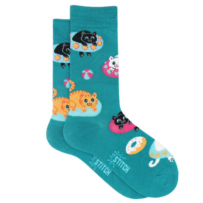 DONUT POOL SIDE CAT PARTY CREW