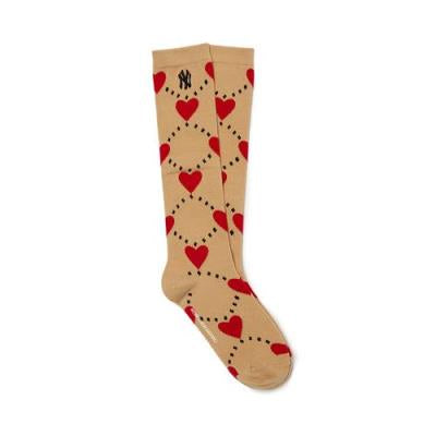 NY LOVE ARGYLE KNEE HIGH
