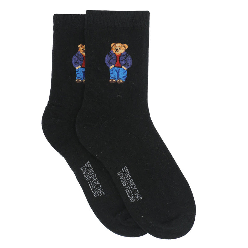 POLO STREET STYLE BEAR CREW (BLACK)