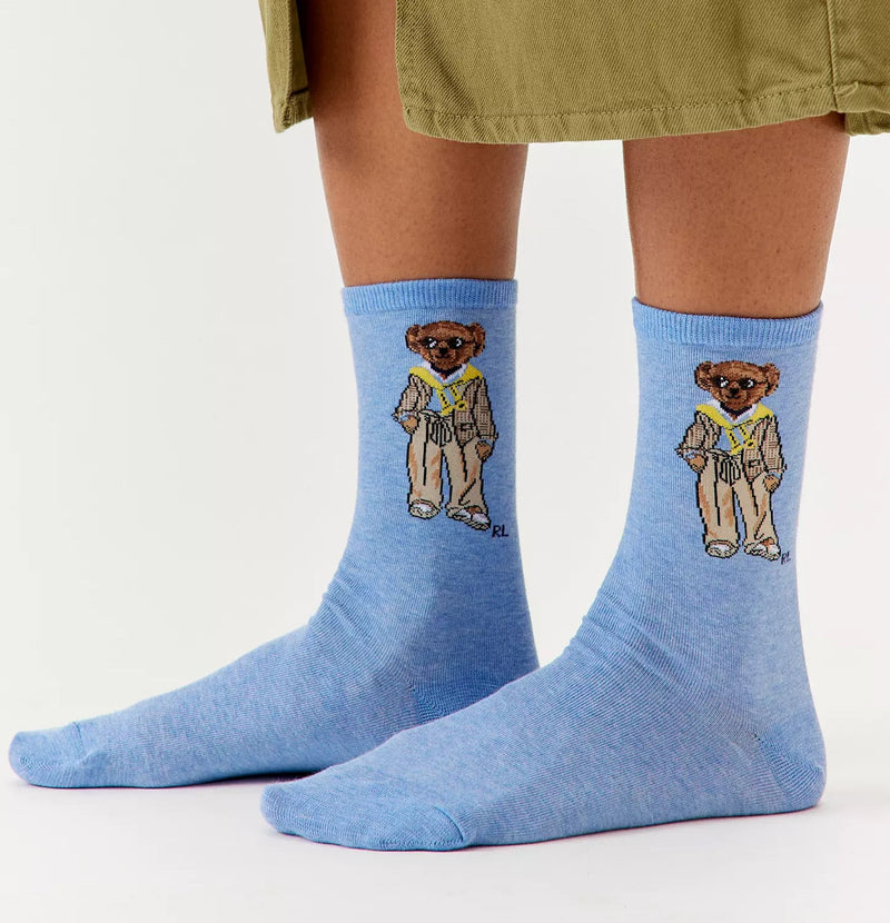 RL POLO BEAR CREW SOCKS
