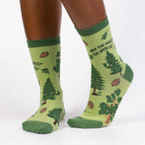 MAY THE FOREST BE WITH YOU  SOCKS