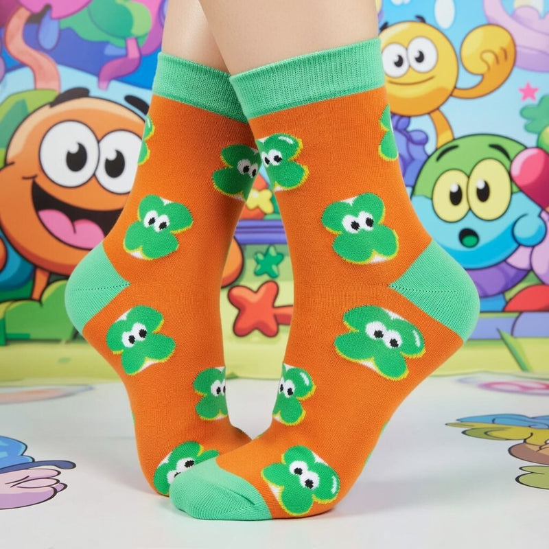 BIG-EYED BUDDY ANKLE SOCKS