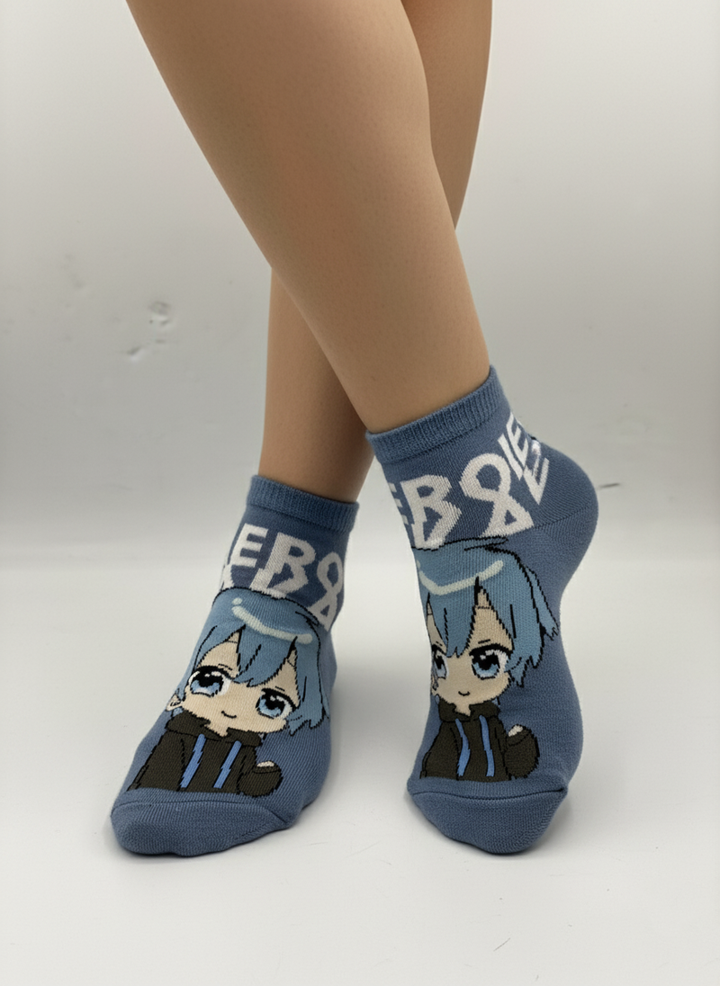ANIME CHARACTER ANKLE SOCKS