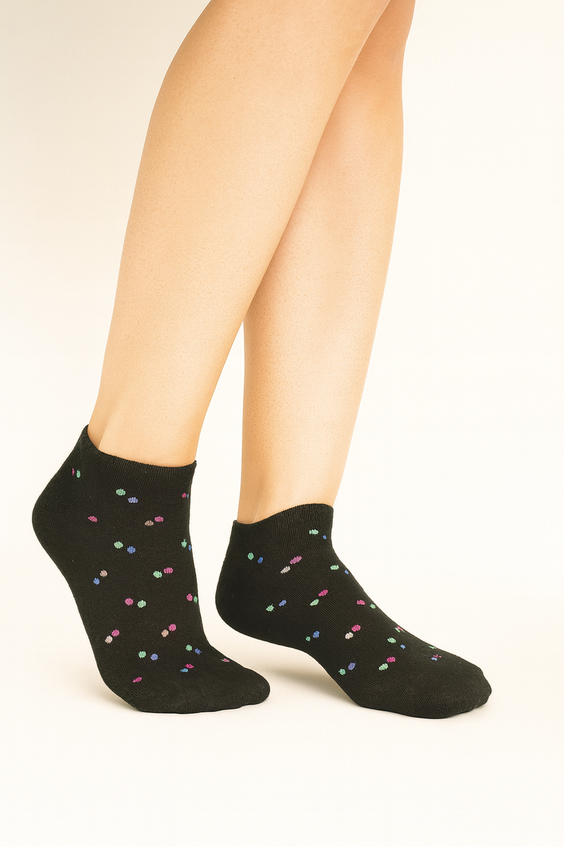 CONFETTI DOT ANKLE SOCKS