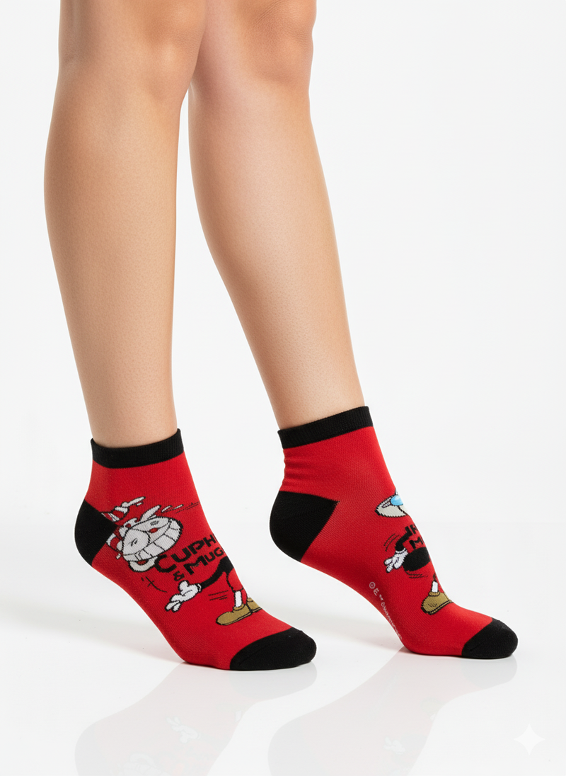 RED CUP DUO ANKLE SOCKS