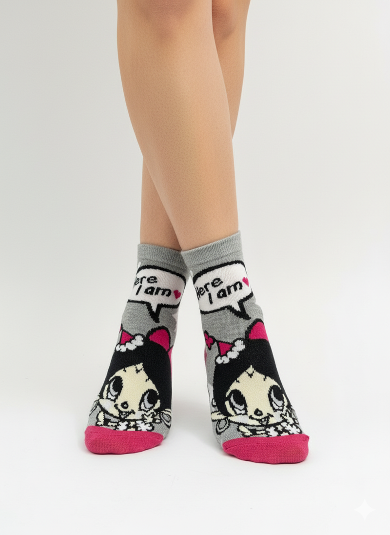 HERE I AM ANKLE SOCKS