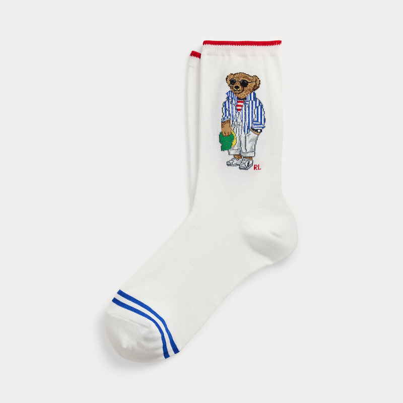 RL POLO BEAR TENNIS CLUB SOCKS