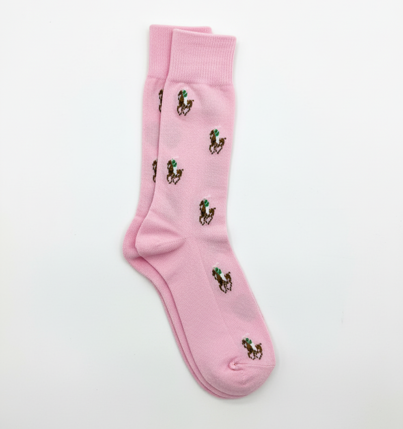 RL PINK POLO SOCKS