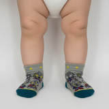 MIGHTY HERO ANKLE SOCKS (0-2 YRS)