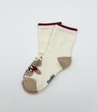 EANIIET HOLIDAY TEDDY CREW SOCKS
