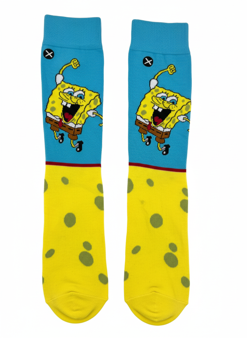 SPONGEBOB POLKA DOT CREW SOCKS