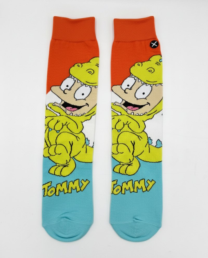 RUGRATS TOMMY PICKLES REPTAR CREW SOCKS