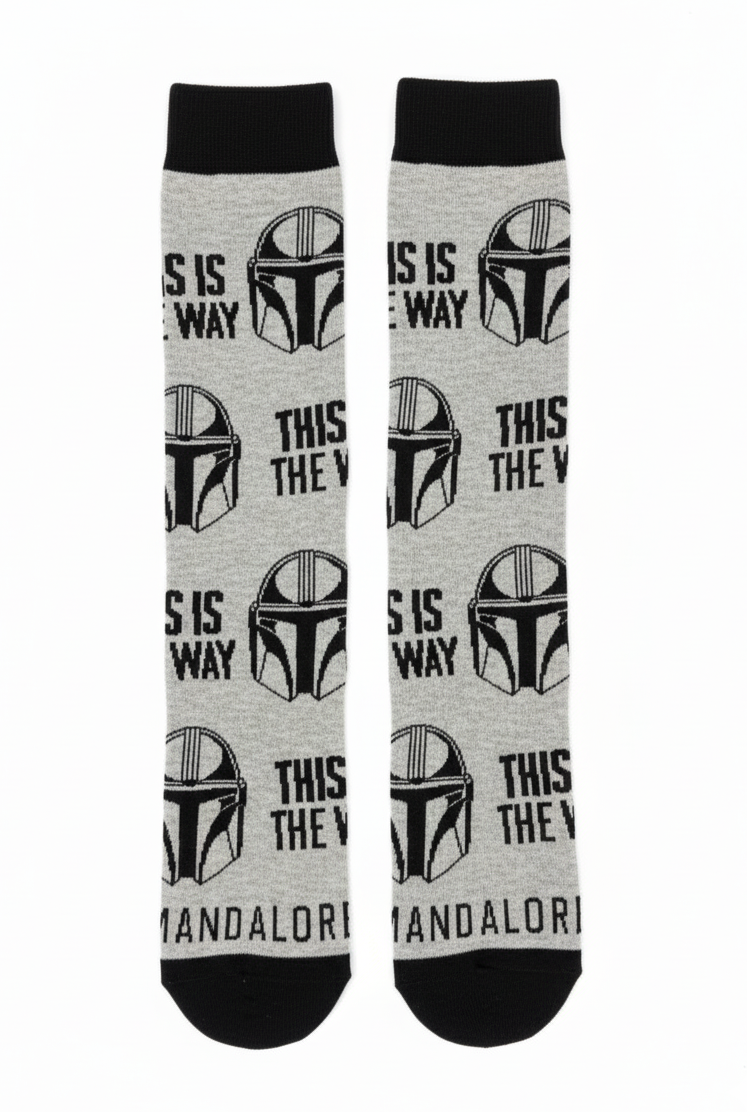 STAR WARS THIS IS THE WAY CREW SOCKS