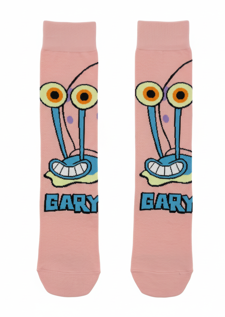SPONGEBOB GARY THE SNAIL CREW SOCKS