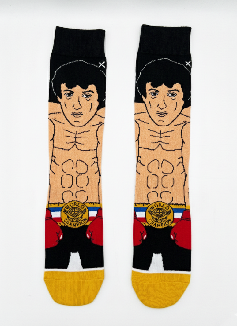 ROCKY BALBOA CHAMPION CREW SOCKS