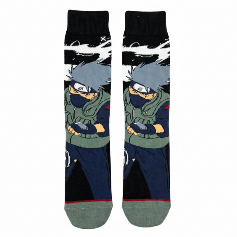 NARUTO KAKASHI HATAKE CREW SOCKS