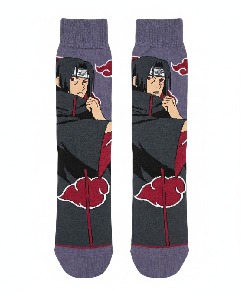 NARUTO ITACHI UCHIHA CREW SOCKS