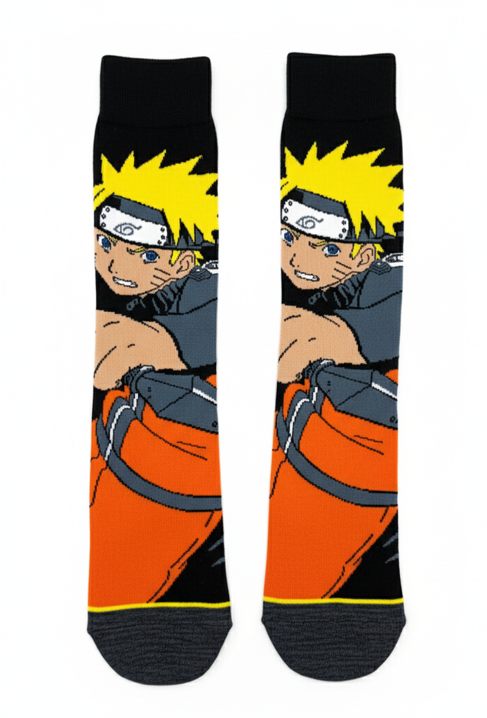 NARUTO CHARACTER PORTRAIT CREW SOCKS