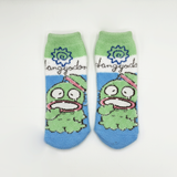 HANGYODON FUZZY CHARACTER CREW COZY WARM SOCKS