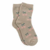 SWEET CHERRY FUZZY CREW COZY WARM SOCKS