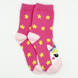 MAGICAL UNICORN FUZZY SOCKS (5-10yrs)