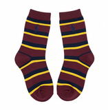 RL POLO REGAL STRIPE CREW SOCK (5-15yrs)