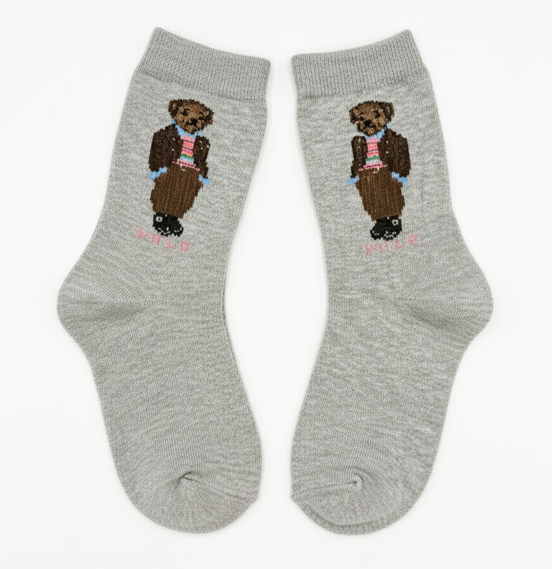 RL POLO PREP SCHOOL BEAR LIGHT GREY (5-10yrs)