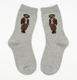 RL POLO PREP SCHOOL BEAR LIGHT GREY (5-10yrs)