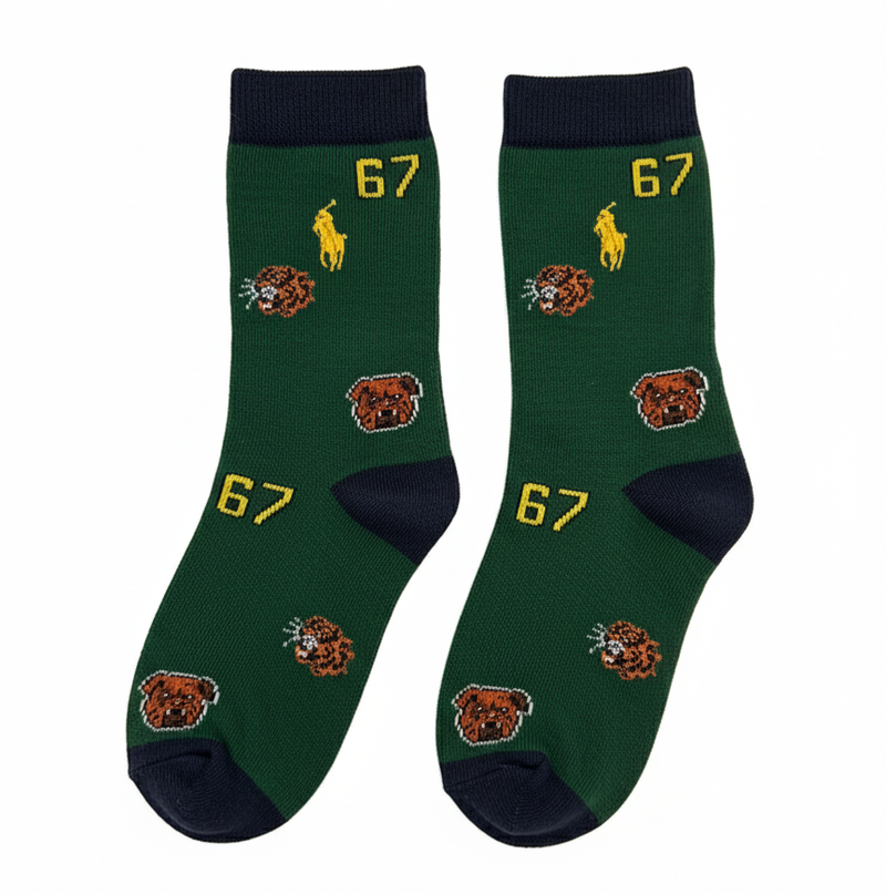RL POLO THE FIELD DAY BEAR SOCKS (2-5yrs)
