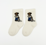 RL POLO POLO BEAR CASUAL OUTFIT CREW SOCKS (0-2YRS)