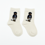 RL POLO POLO BEAR PREPPY OUTFIT CREW SOCKS (0-2YRS)