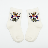 RL POLO POLO BEAR SKI GEAR CREW SOCKS (0-2YRS)