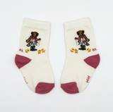 RL POLO POLO BEAR FARM CREW SOCKS (0-2YRS)