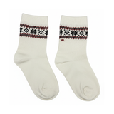 RL POLO COZY CABIN FAIR ISLE CUFF SOCKS (2-5yrs)