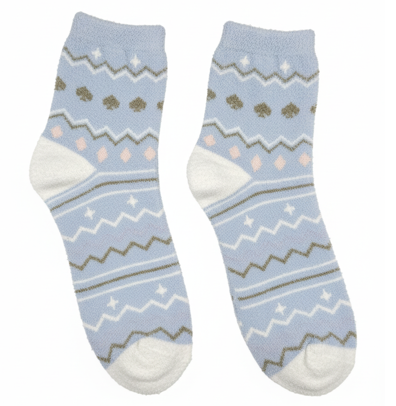 COZY CARD SUITS COZY WARM SOCKS