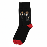 RL POLO THE TUXEDO BEAR BLACK TIE SOCKS