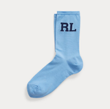 RL POLO THE SKY BLUE MONOGRAM CREW