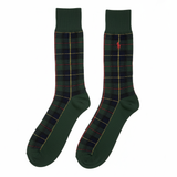 RL POLO THE TRADITIONAL TARTAN PLAID SOCK